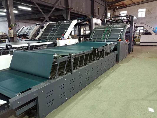 1300D Semi Auto Flute Laminator Machine / Cardboard Laminator